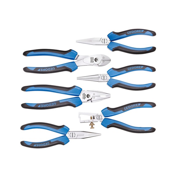 GEDORE Zangen-Satz 6-teilig in i-BOXX 72 1708155 - Zangensatz