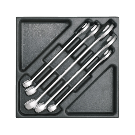 GEDORE Combination wrench set in 2/3 ES module 5-piece 1761145 - Combination wrench set