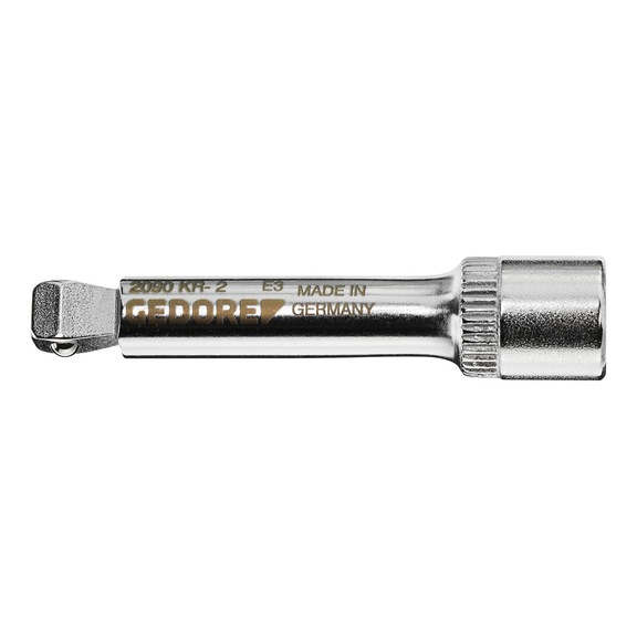 GEDORE Cardan extension 1/4 inch 55 mm 1812564 - Extension piece for socket wrench sockets