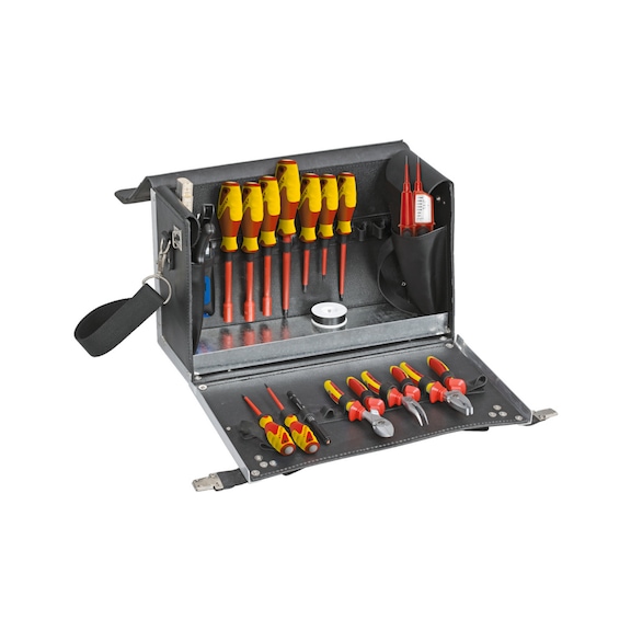 GEDORE Elektro-Werkzeugkoffer 18-teilig 1953710 - Handwerkzeugsortiment