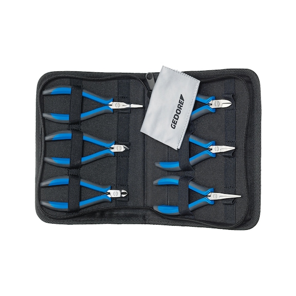 GEDORE Elektronikzangen-Set 6-teilig 1955551 - Elektronikzangen-Set