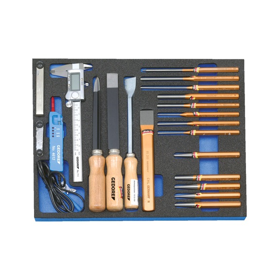 GEDORE tool assortment in check tool module 21-piece 2016338 - Hand tool assortment