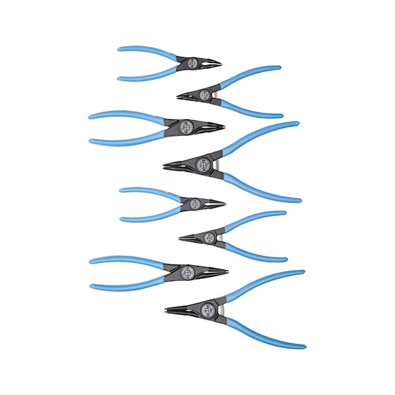 GEDORE 8-piece assembly pliers set in i-BOXX 72 2148706 - Pliers set