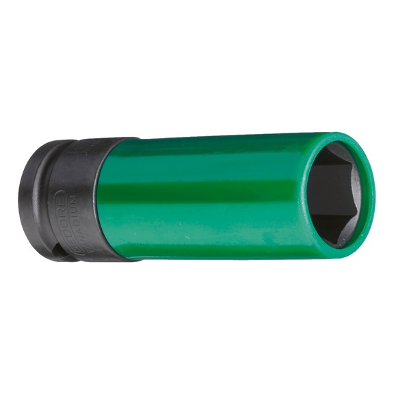 GEDORE Power screwdriver bit 1/2 inch with protective sleeve 19 mm 2178222 - Double socket wrench