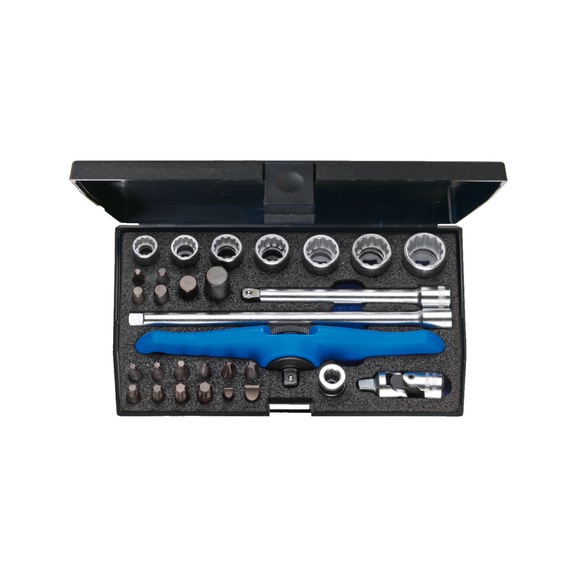 GEDORE On-board tool set 1/4 inch for motorcycle 30-piece 2190281 - Tool assortment