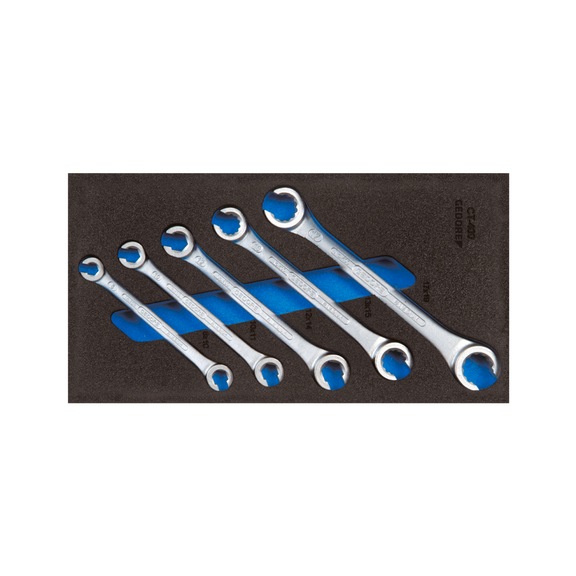 GEDORE double ring wrench set open in check tool module 5-piece 2309068 - Hand tools (parts, other)