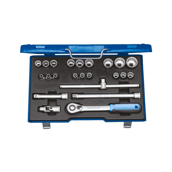 GEDORE Steckschl&uuml;ssel-Satz 1/2 Zoll 23-teilig 8-32 mm 23-teilig 2545845 - Steckschl&uuml;sselsatz