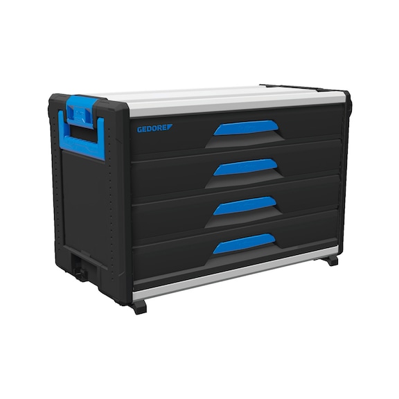 GEDORE Werkzeug-Box-Modul WorkMo B3 4 Schubladen H6 2954346 - Transportkoffer (Betriebseinrichtung)