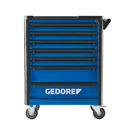 GEDORE workster highline tool trolley with 308-piece tool assortment 3082113 - Hand tool assortment