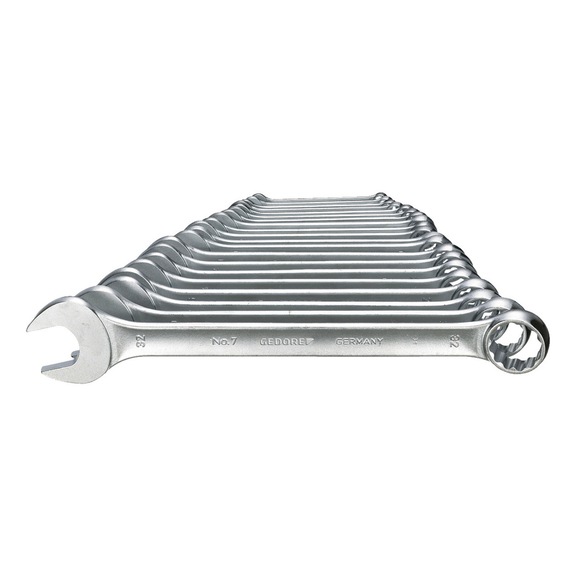 GEDORE Ring-Maulschl&uuml;ssel-Satz 20-teilig UD-Profil 8-32 mm 6093660 - Ringmaulschl&uuml;sselsatz