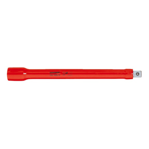 GEDORE VDE extension 1/2 inch 250 mm 6124130 - Extension piece for socket wrench sockets