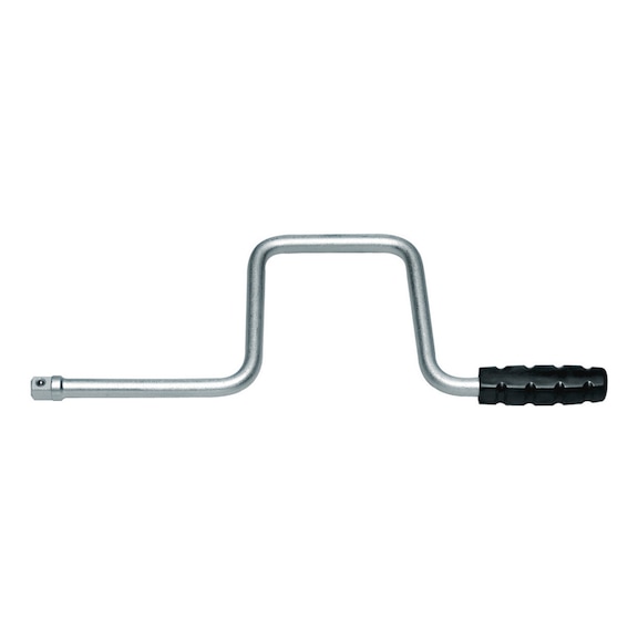 GEDORE Kurbel 1/2 Zoll 395 mm 6143350 - Kurbel für Steckschlüssel-Einsätze