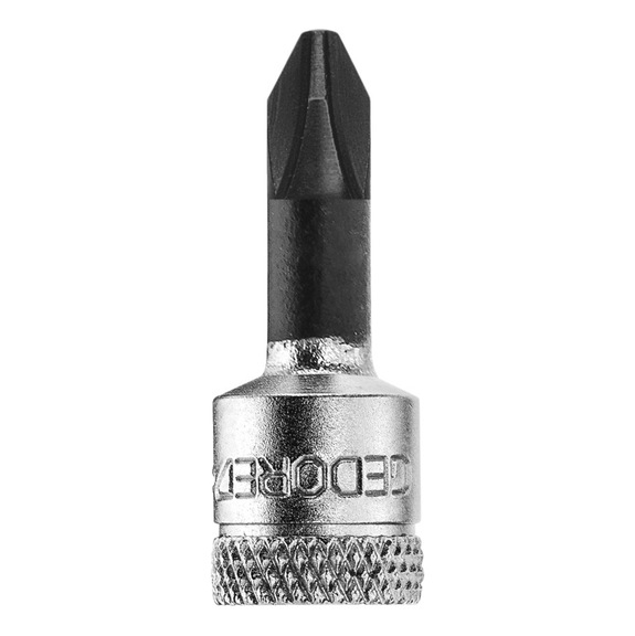 GEDORE screwdriver bit insert 1/4 inch Phillips PH 2 6174660 - Hexagon socket screwdriver