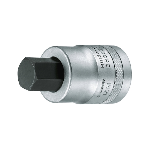 GEDORE Screwdriver bit insert 1 inch hexagon socket 22 mm 6181360 - Circlip pliers