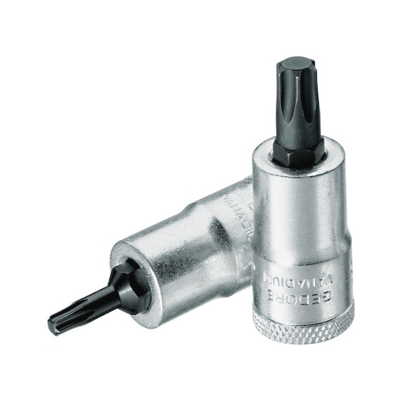 GEDORE screwdriver bit insert 3/8 inch hexagon socket T25 6246830 - Combination pliers