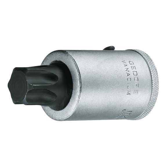 GEDORE Schraubendrehereinsatz 3/4 Zoll Innen-TX T80 6273640 - Innenvielzahn-Schraubendrehereinsatz
