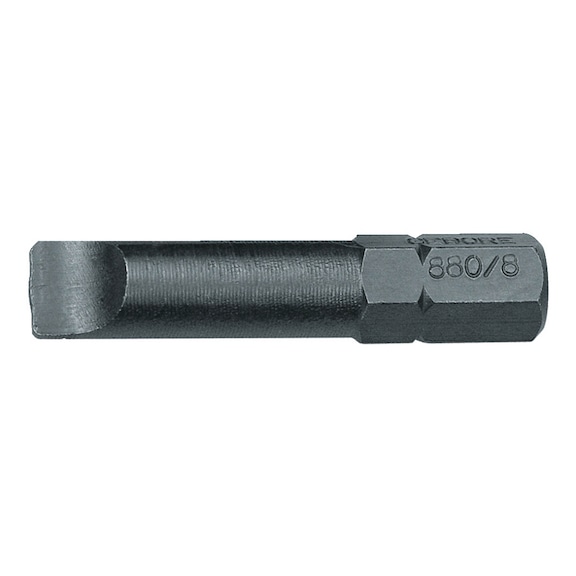 GEDORE screwdriver bit 5/16 inch slotted 6.5 mm 6566820 - Bit for slotted screws