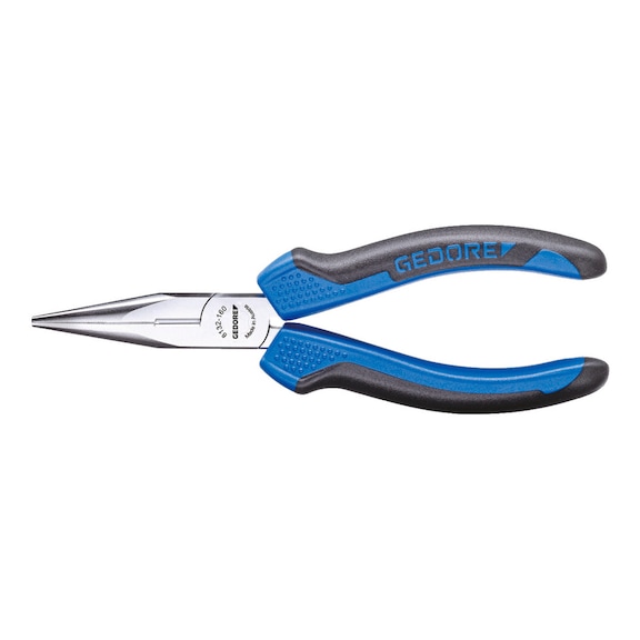 GEDORE Flachrundzange 200 mm 2K-Griff 1699105 - Flachrundzange