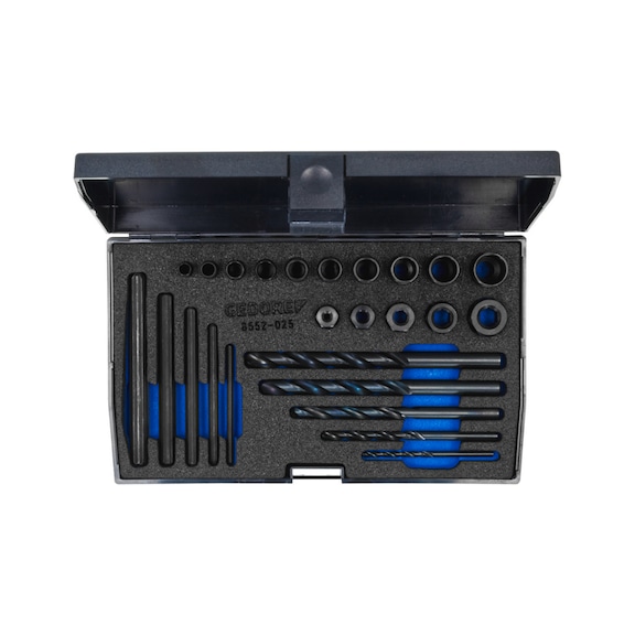 GEDORE Thread extractor set 25-piece 6755550 - Hand tools (parts, other)