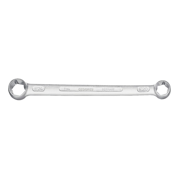 GEDORE Double box wrench Outer-TX E14xE18 6060140 - Combination wrench