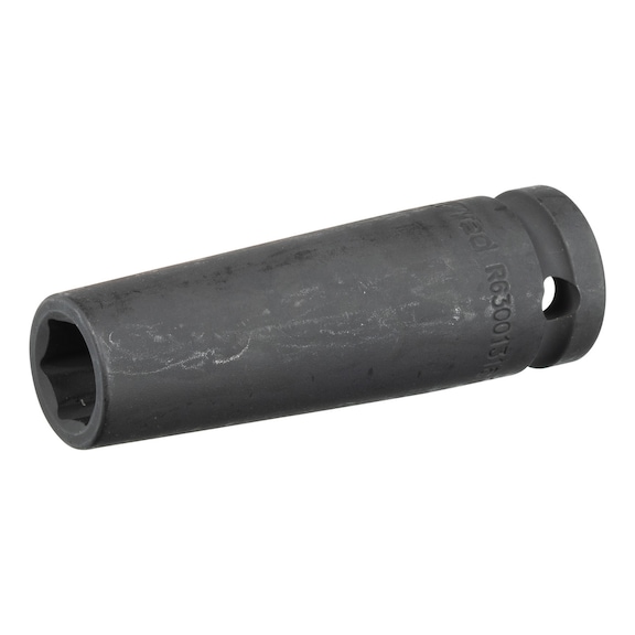 GEDORE RED Kraftschraubereinsatz 1/2 Zoll 6-kant 17 mm Länge 78 mm 3300547 - Kraftschraubereinsatz 1/2 Zoll