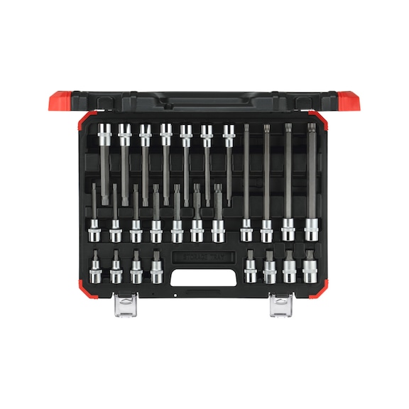 GEDORE RED screwdriver bits 1/2 inch XZN 26-piece 3301574 - Screwdriver bits (assortment)