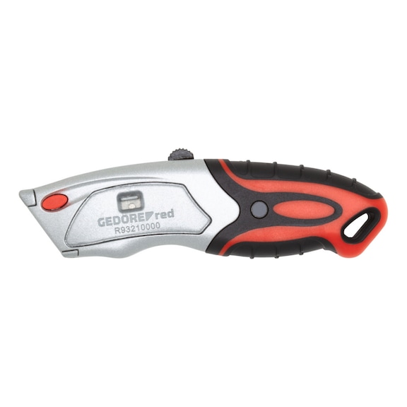 GEDORE RED professional cutter knife 6 blades multi-component handle 3301598 - Cutter knife