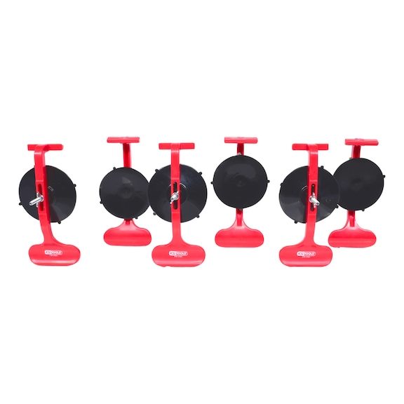 Moulding suction cup set, 6 pieces, D: 85 mm - Motor vehicle (other parts, miscellaneous)