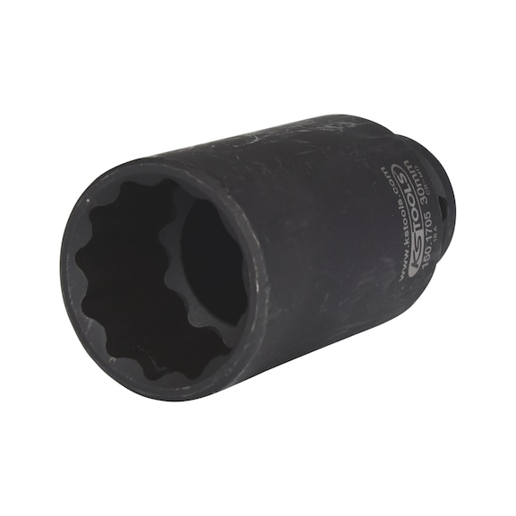 1/2 inch special drive shaft power socket, 30 mm on hanger - 1/2 inch special drive shaft power socket