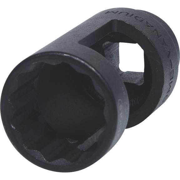 KS TOOLS 1/2 inch diesel injector socket 12-point, 27 mm - 1/2 inch diesel injector socket, 12-point