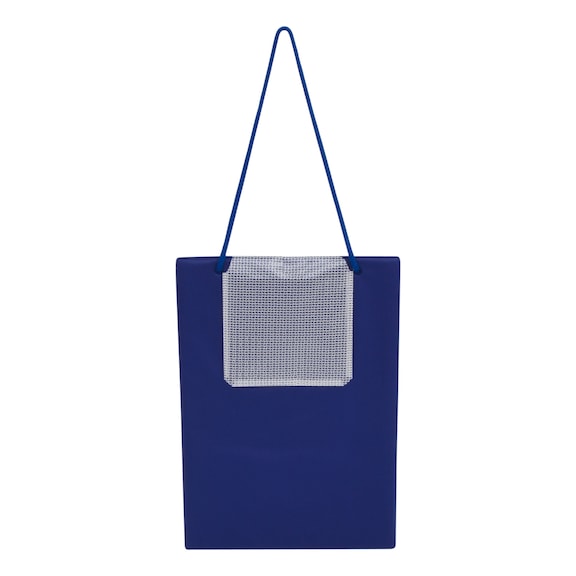 Workshop order bag DIN A4, blue - Document bag