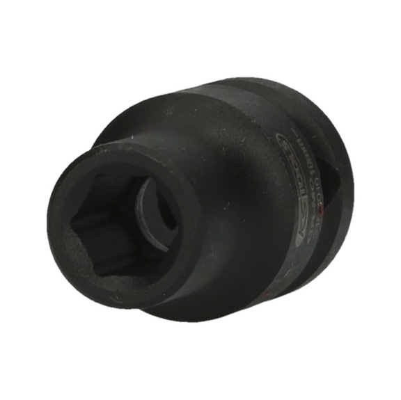 1/2 inch hex power socket, short, 10 mm - 1/2 inch hex power socket