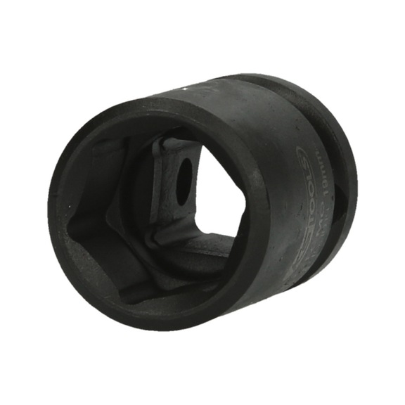 1/2 inch hex power socket, short, 19 mm - 1/2 inch hex power socket