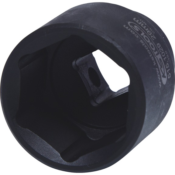 1/2 inch hex power socket, short, 29 mm - 1/2 inch hex power socket