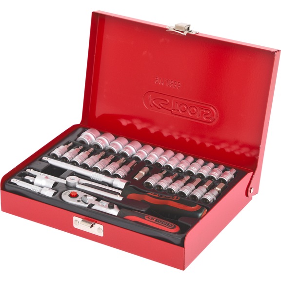 1/4 inch socket wrench set, 33 pieces - Socket wrench (set)
