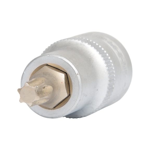 1/2 inch TX socket wrench, T40 on hanger - 1/2 inch Torx bit socket