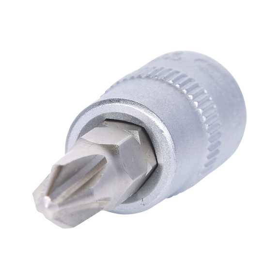 1/4 inch bit socket, PH2 on hanger - 1/4 inch bit socket PH