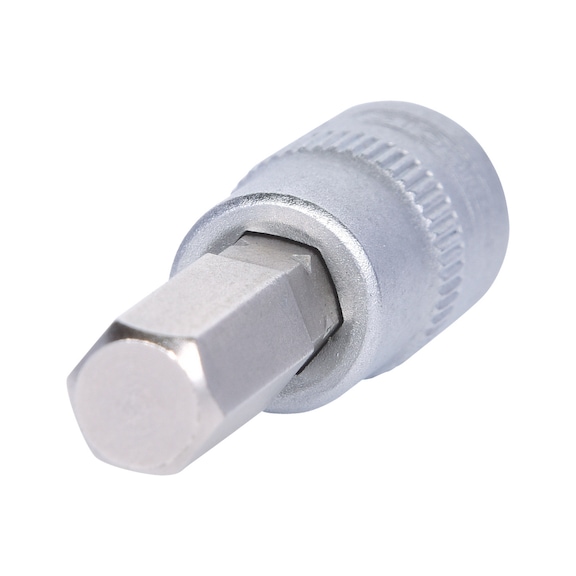 1/4 inch hex socket bit socket, 7 mm on hanger - 1/4 inch hex socket bit