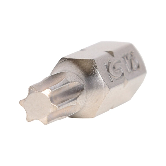1/4 inch TX bit, 25 mm, T25 - 1/4 inch Torx bit