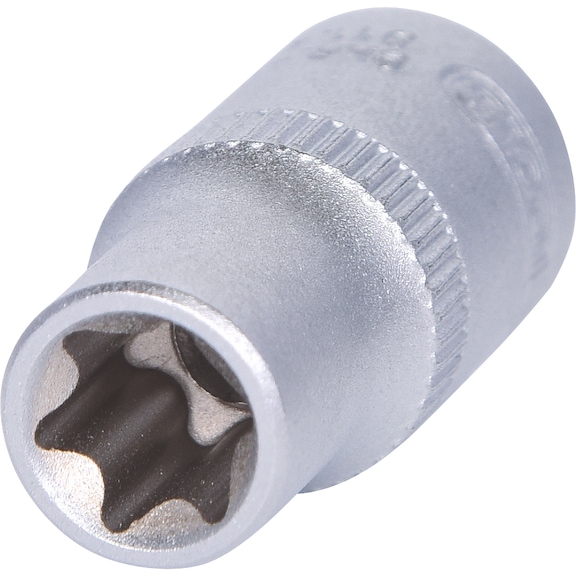 1/4 inch TX E socket, E8 911.4317 - 1/4 inch Torx E socket