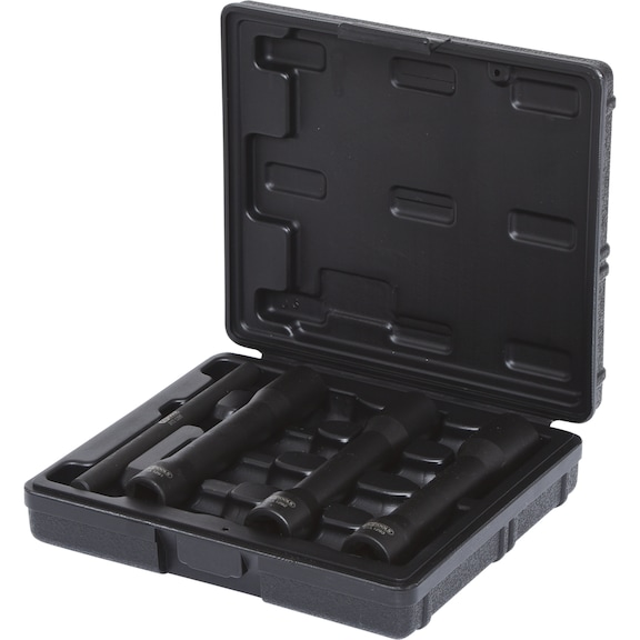 1/2 inch spiral profile power socket set, XL, 4-piece, 17-21 mm - Socket wrench (set)