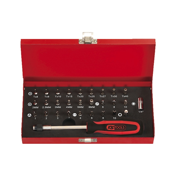 1/4 inch bit set, 29 pieces - Bit set