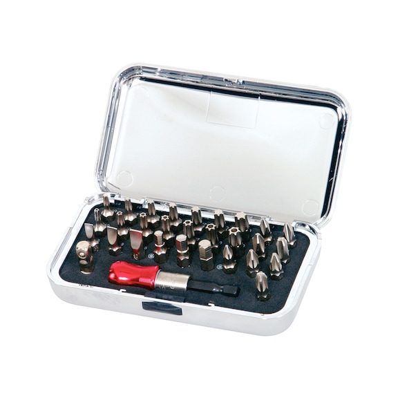 1/4 inch CHROMEplus bit set, 30-piece - Bit set