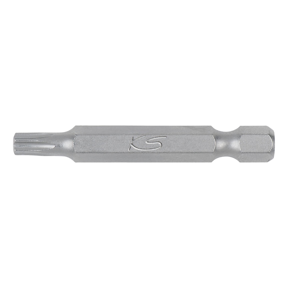 1/4 inch TX bit, 50 mm, T2 - 1/4 inch Torx bit