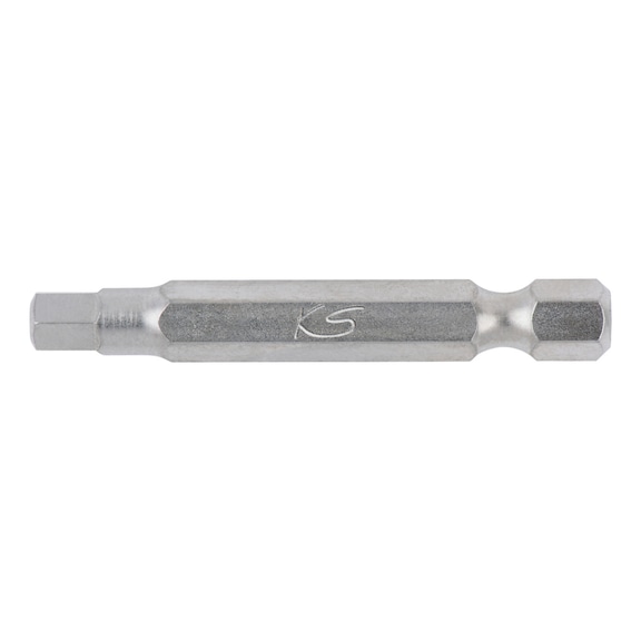 1/4 inch hex socket bit, 50 mm, 3 mm - 1/4 inch hex socket bit
