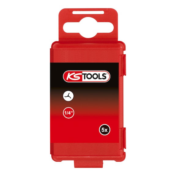 1/4 inch TRIWING bit, 75 mm, No. 3, pack of 5 - 1/4 inch TRIWING bit