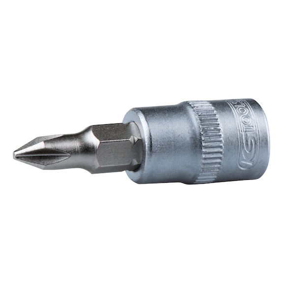1/4 inch bit socket, PH0 - 1/4 inch bit socket PH