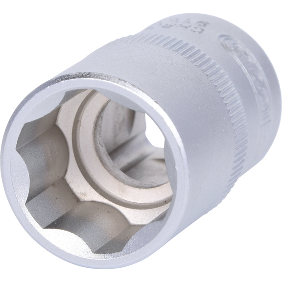 1/2 inch socket, 17 mm on hanger - 1/2 inch socket