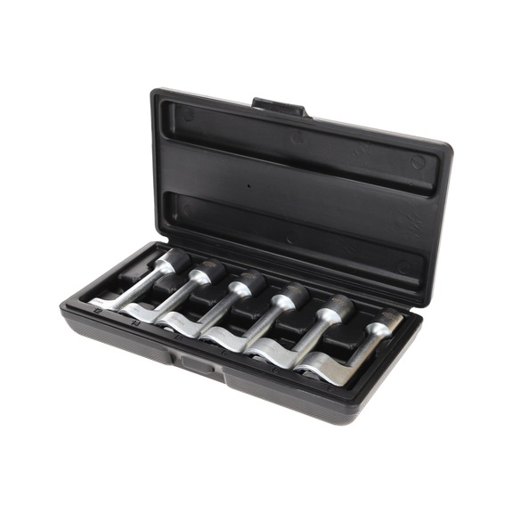 KS TOOLS 1/2 inch open ring socket wrench set, 6 pieces - Socket wrench (set)