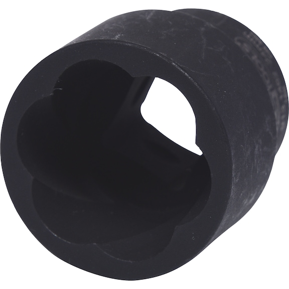 1/2 inch spiral profile power socket, 24 mm - 1/2 inch spiral profile power socket